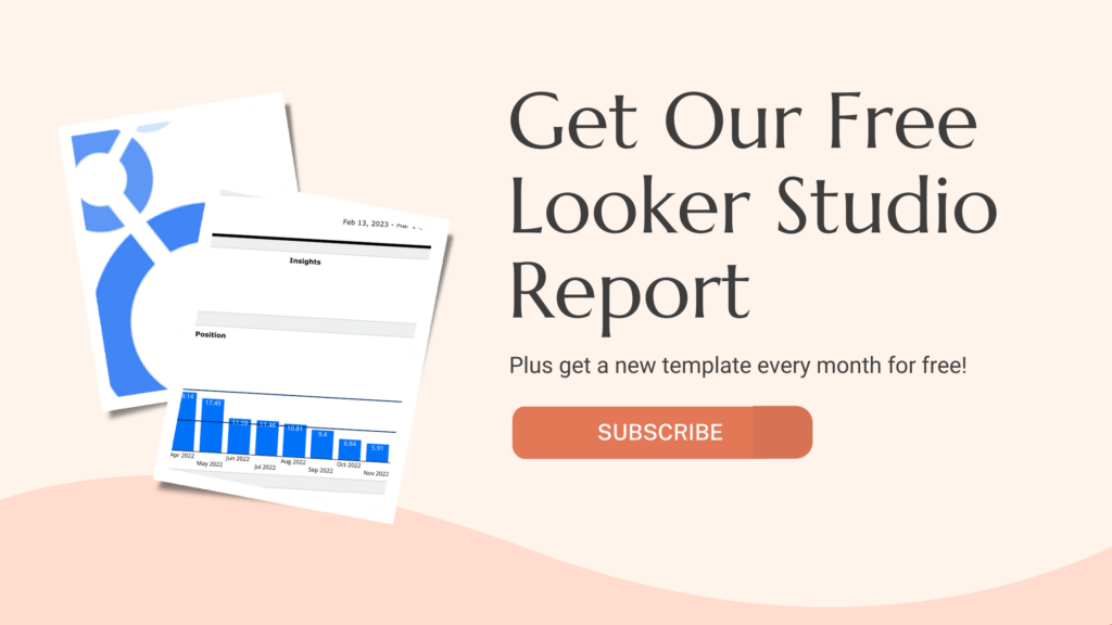 free looker studio report template